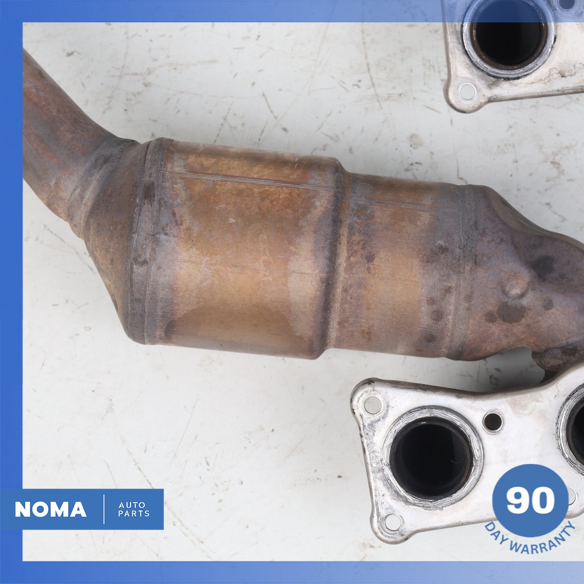 06-08 BMW E85 Z4 Front & Rear Exhaust Downpipe Set 7545318 OEM - photo 7