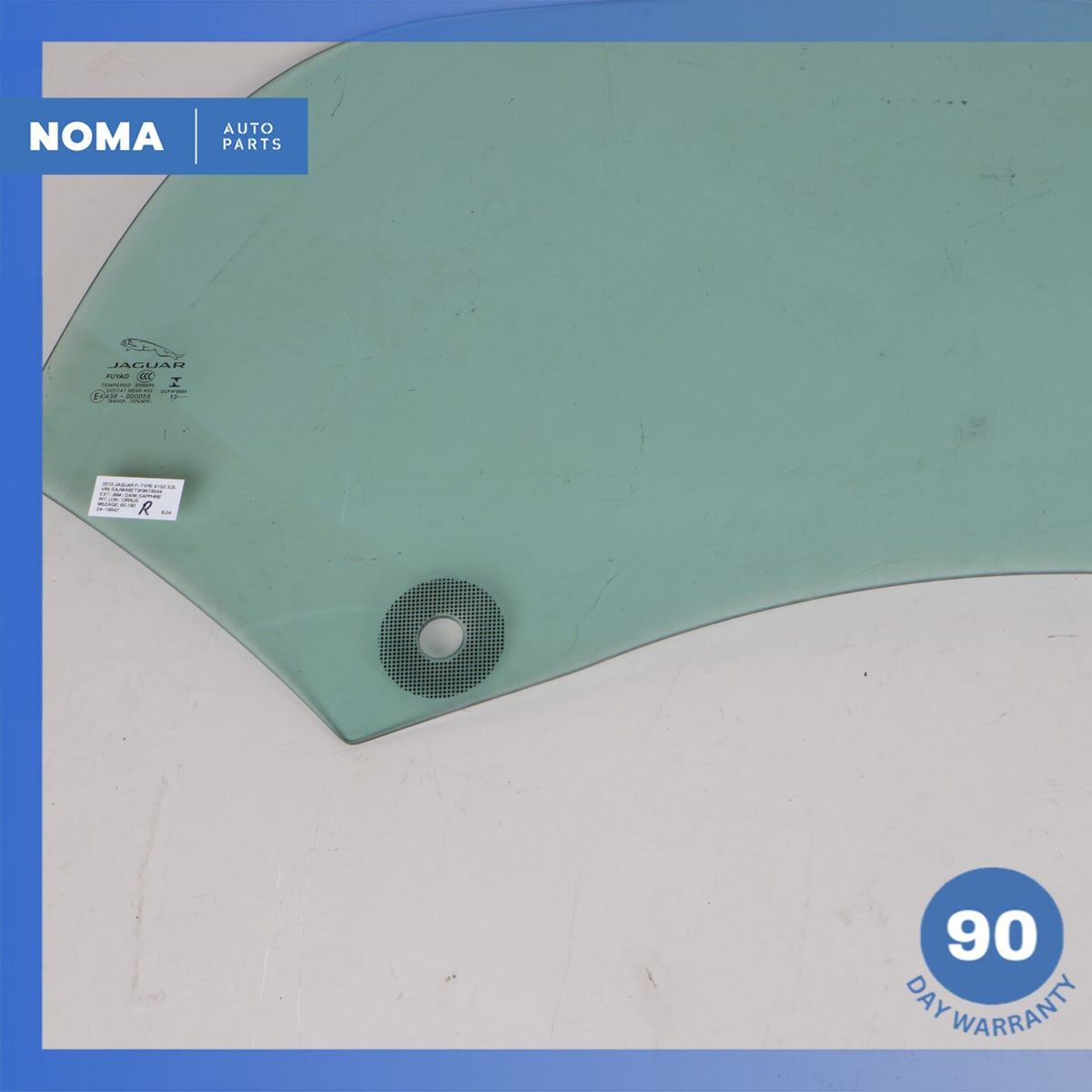 14-24 Jaguar X152 F-Type Convertible Right Passenger Side Door Window Glass OEM - photo 6