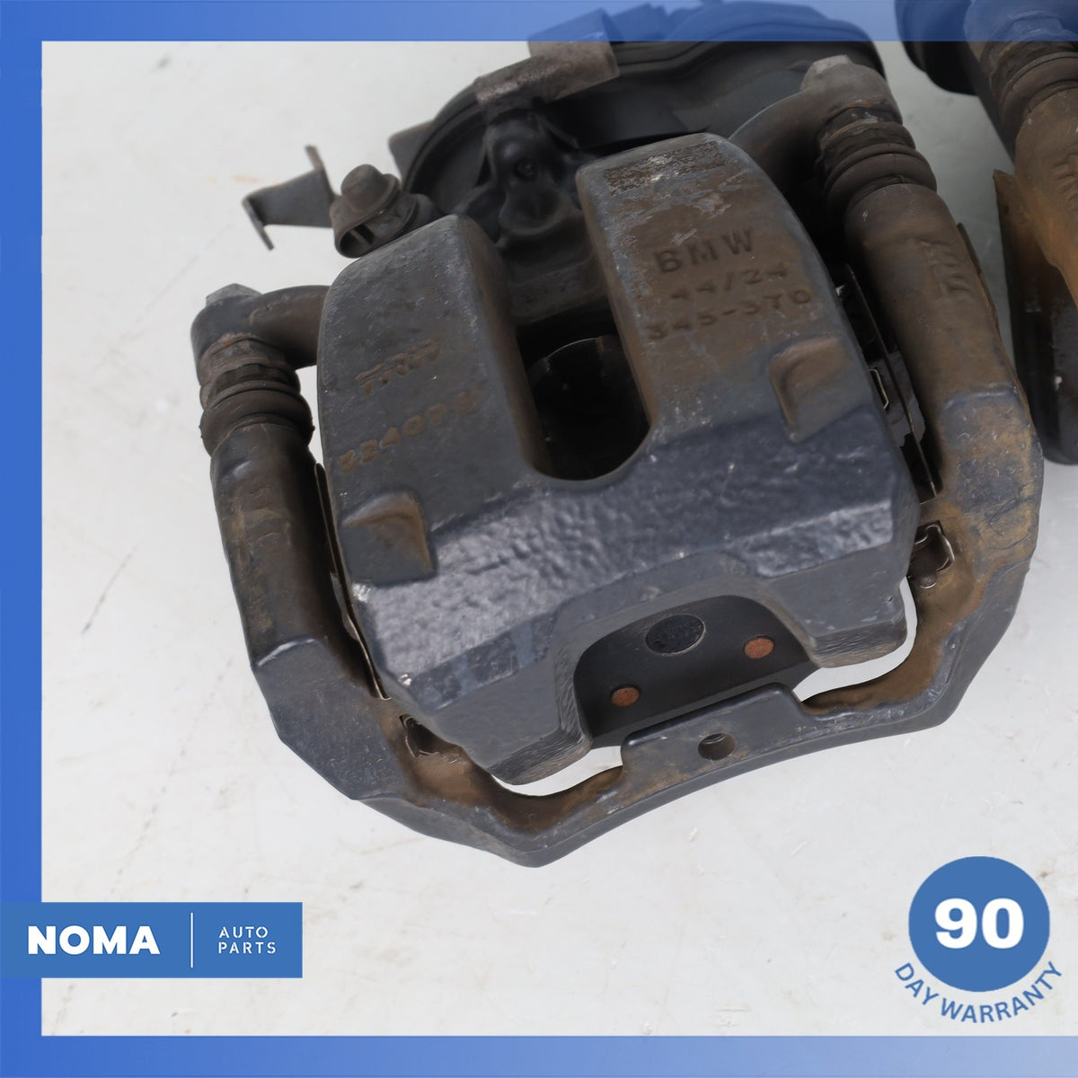 16-22 BMW G12 740i 840i 640i 540i Rear Left & Right Brake Caliper Set OEM 76k - photo 4