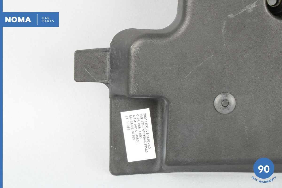 02-10 Lexus SC430 Z40 Master Brake Cylinder Cover Trim Panel 47270-24010 OEM - photo 3