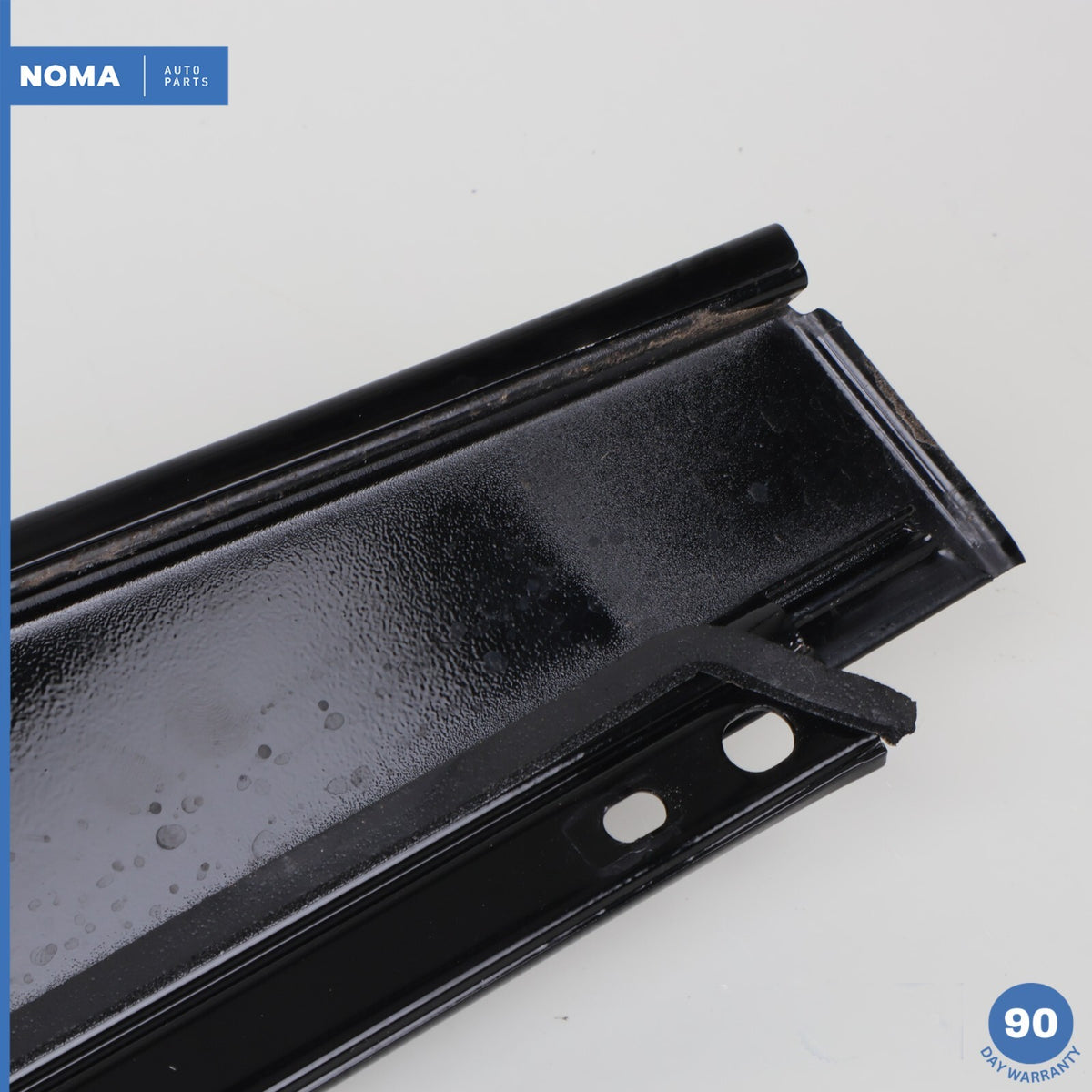09-15 BMW 750Li F01 F02 Rear Right Side B Pillar Door Cover Moulding Black OEM - photo 8