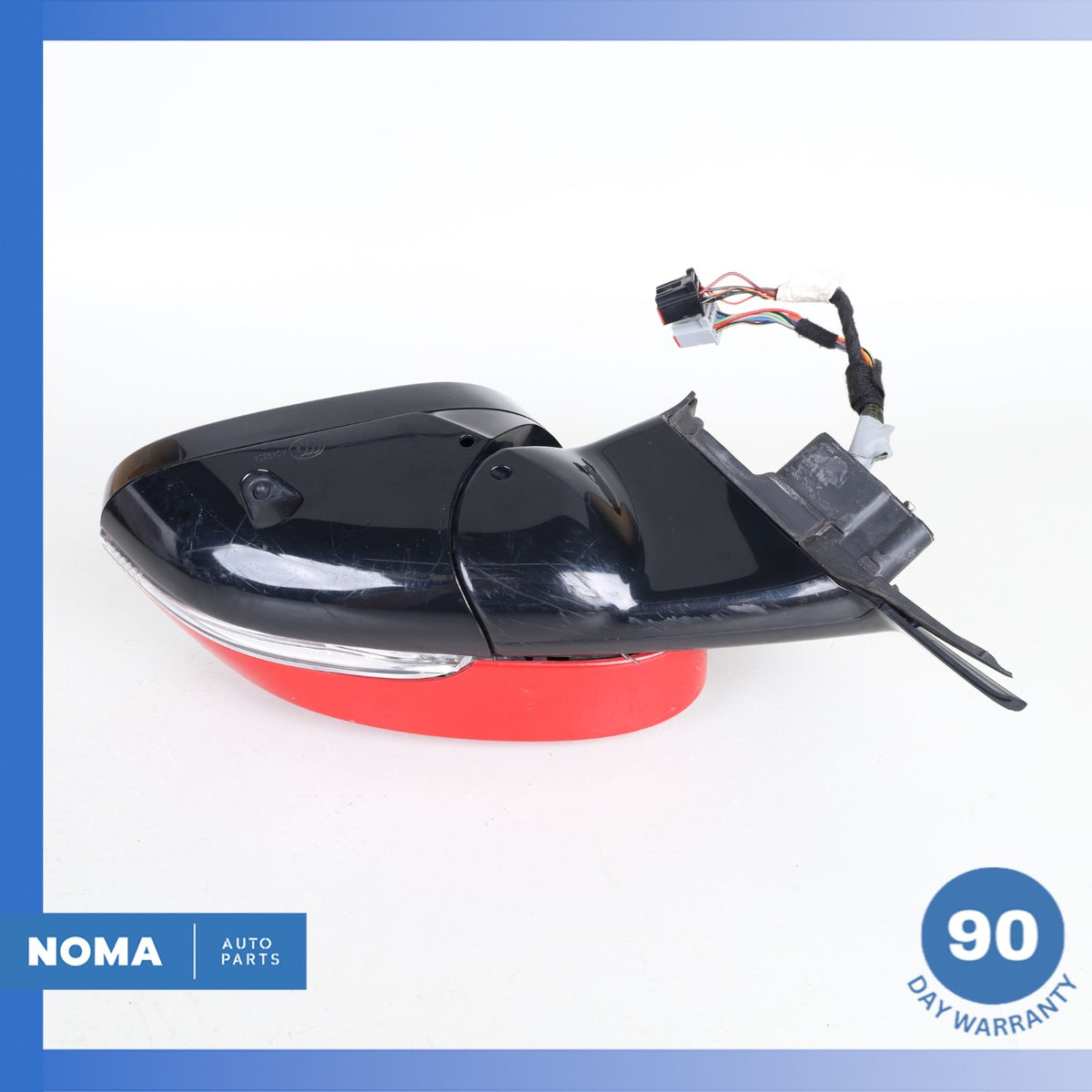 14-24 Jaguar X152 F-Type Left Side Rear View Door Mirror w/ Blind Spot OEM 38k - photo 14