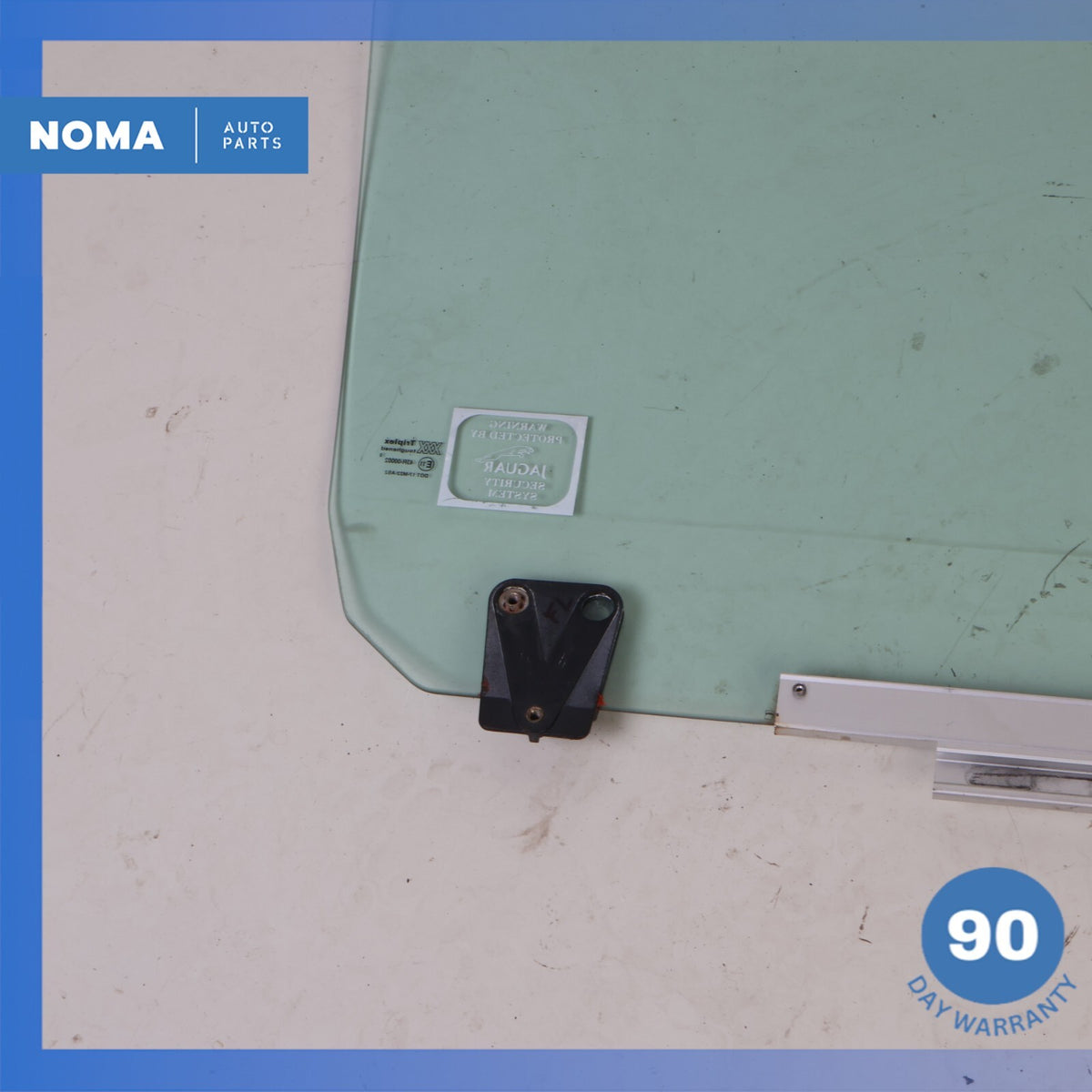 92-94 Jaguar XJS Series 3 Convertible Left Driver Side Door Window Glass OEM - photo 12