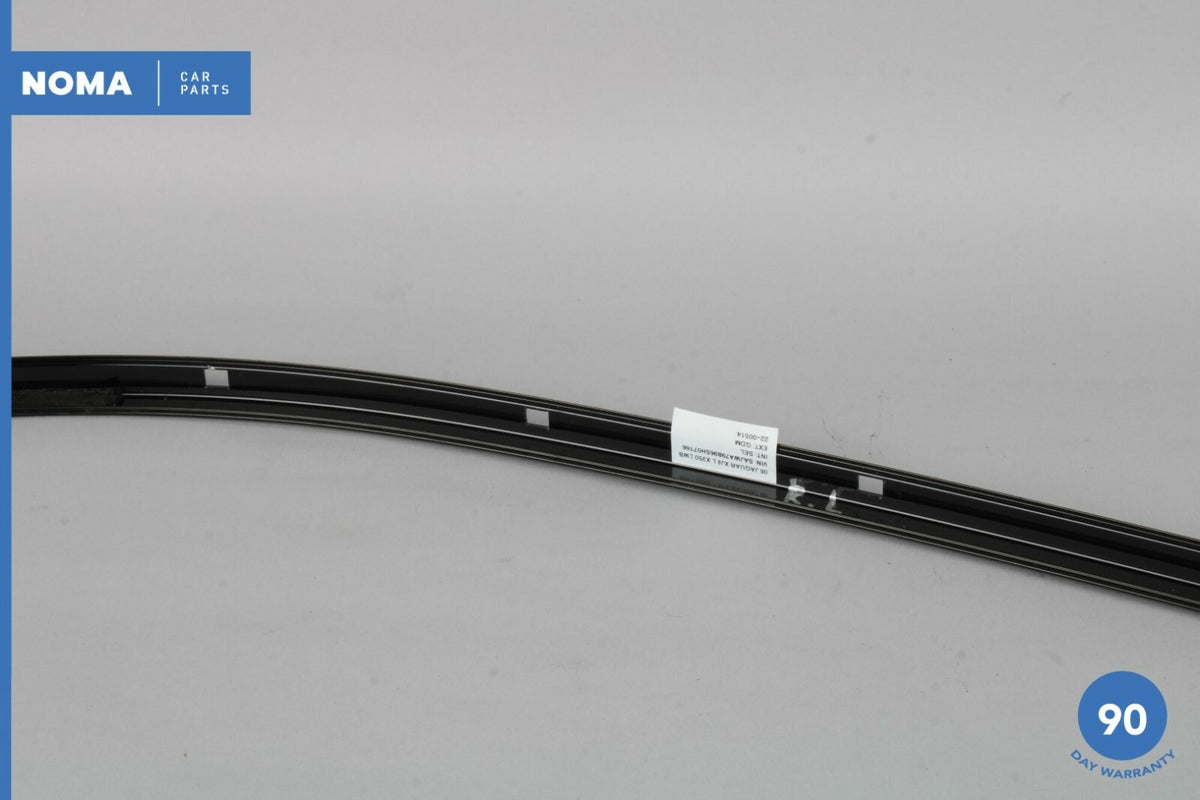 05-09 Jaguar XJ8 VDP X350 X358 LWB Rear Left Side Door Top Exterior Molding OEM - photo 7