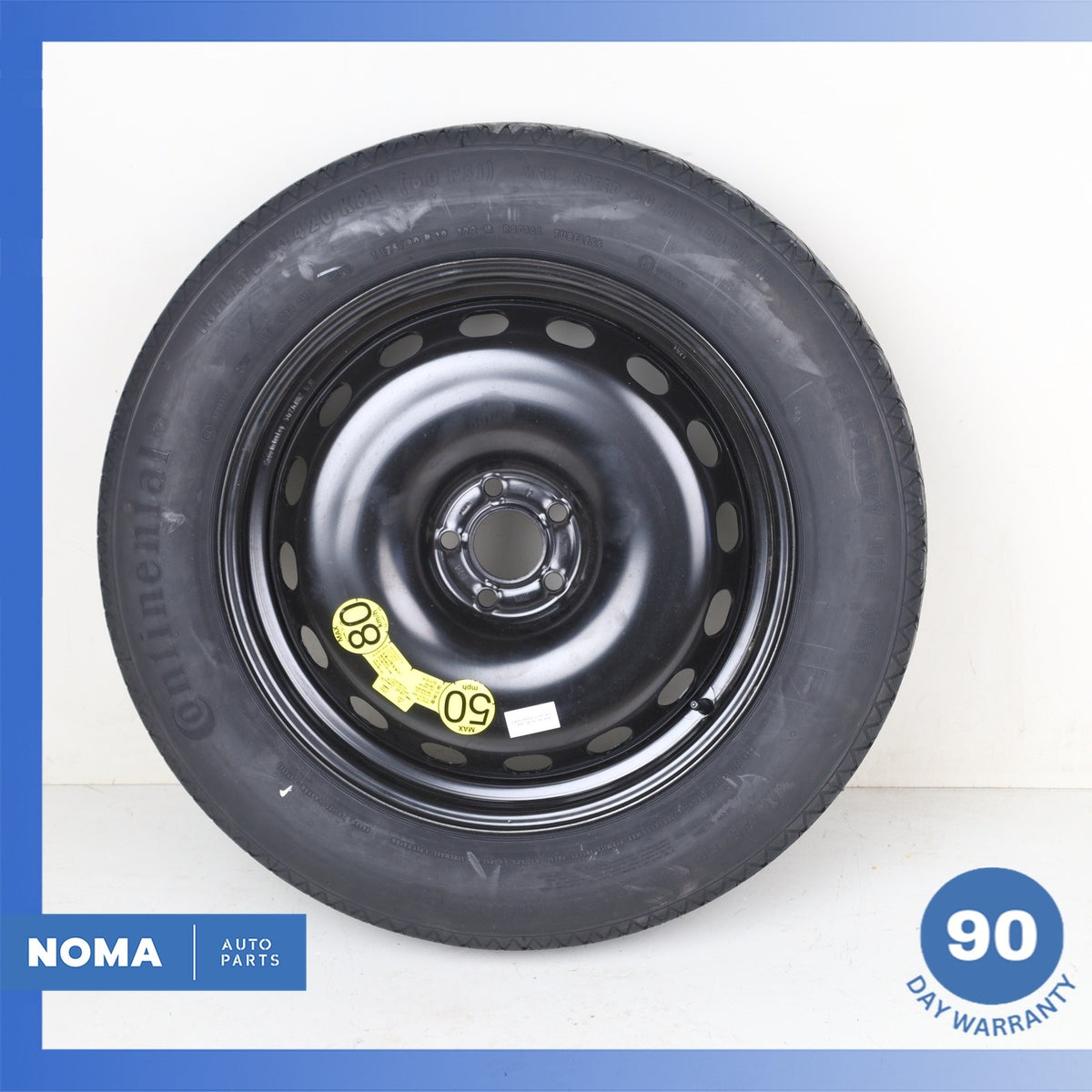 17-23 Range Rover Velar L560 Emergency Spare Tire Wheel Donut Rim 175 80 19" OEM - photo 1