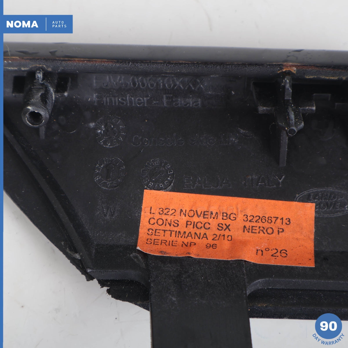 10-12 Range Rover L322 Dash Dashboard Center Console Panel Trim Set Black OEM - photo 22