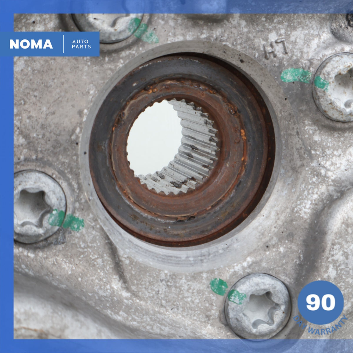 17-21 Jaguar X761 F-Pace Velar Front Left Spindle Knuckle Hub w/ Shield OEM 77k - photo 16