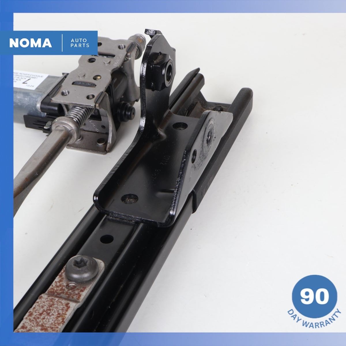 12-17 Range Rover Evoque L538 Front Left Side Seat Rail Motor Set w/ Buckle OEM - photo 4