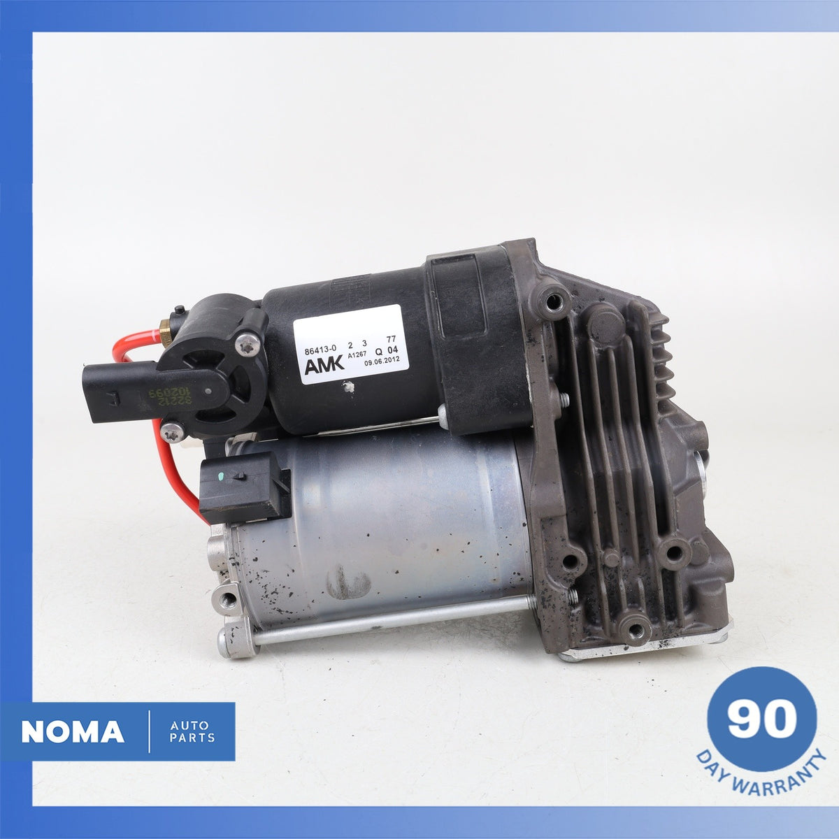 10-15 Jaguar X351 XJ XJR Air Suspension Compressor Pump AW933B484AF OEM - photo 9