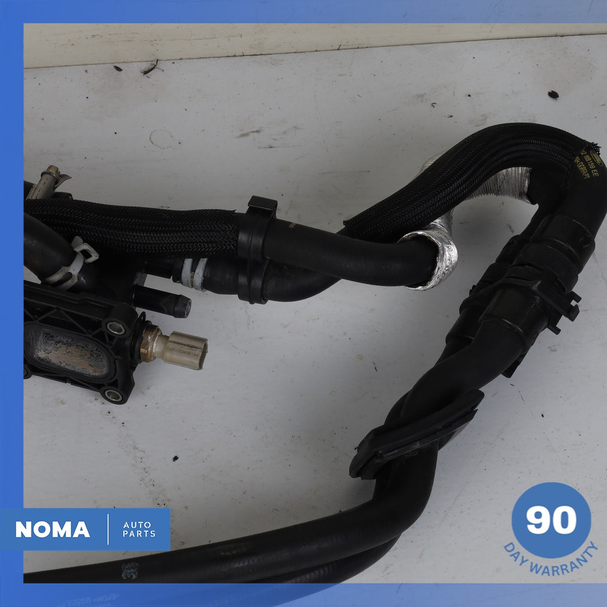 12-17 Discovery Sport L550 Engine Cooling Water Hose Set w/ Housing OEM - photo 11