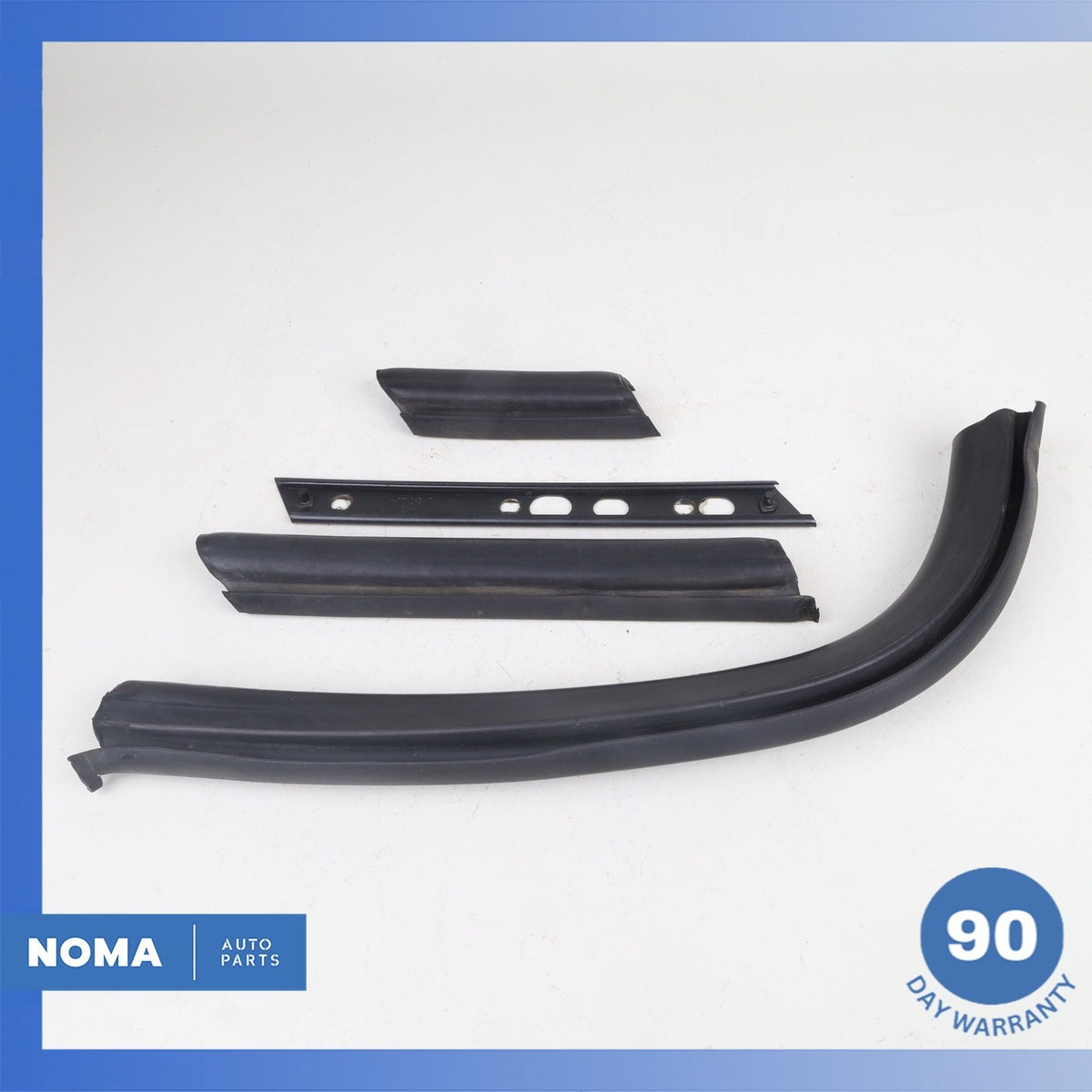 96-02 BMW E36 Z3 Convertible Top Roof Right Side Molding Rubber Seal Set OEM - photo 1