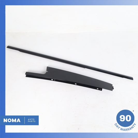 13-22 LR Range Rover L405 Rear Left Side Outer Door Window Molding Set OEM - photo 1