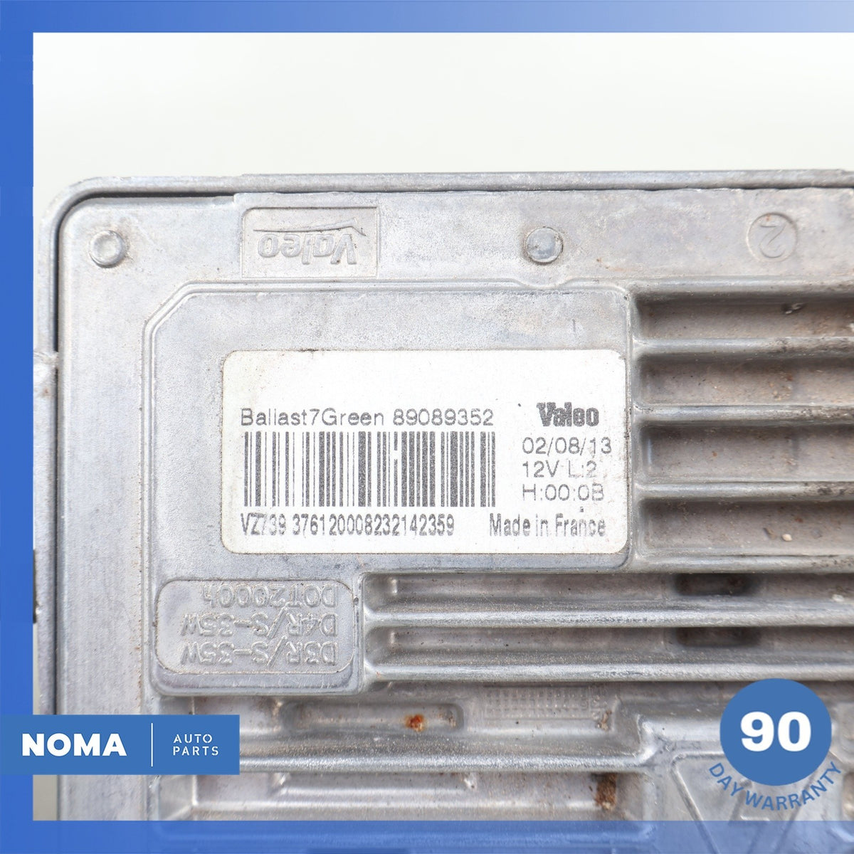 10-15 Jaguar X351 XJ Left or Right Headlight Ballast Module w/ Cap OEM 84k - photo 5