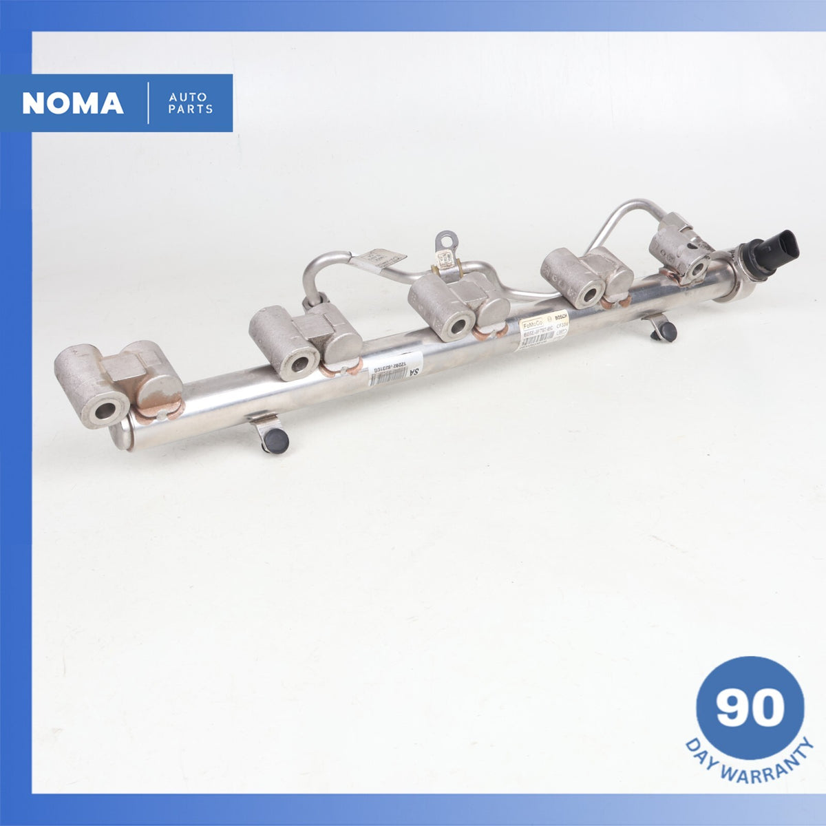 12-17 Range Rover Evoque L538 XF 2.0L Fuel Injector Rail Line Manifold OEM - photo 1