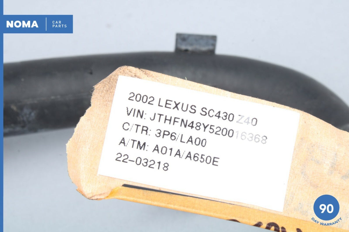 02-10 Lexus SC430 Z40 Air Conditioning Heater Water Outlet Hose 87245-24430 OEM - photo 10