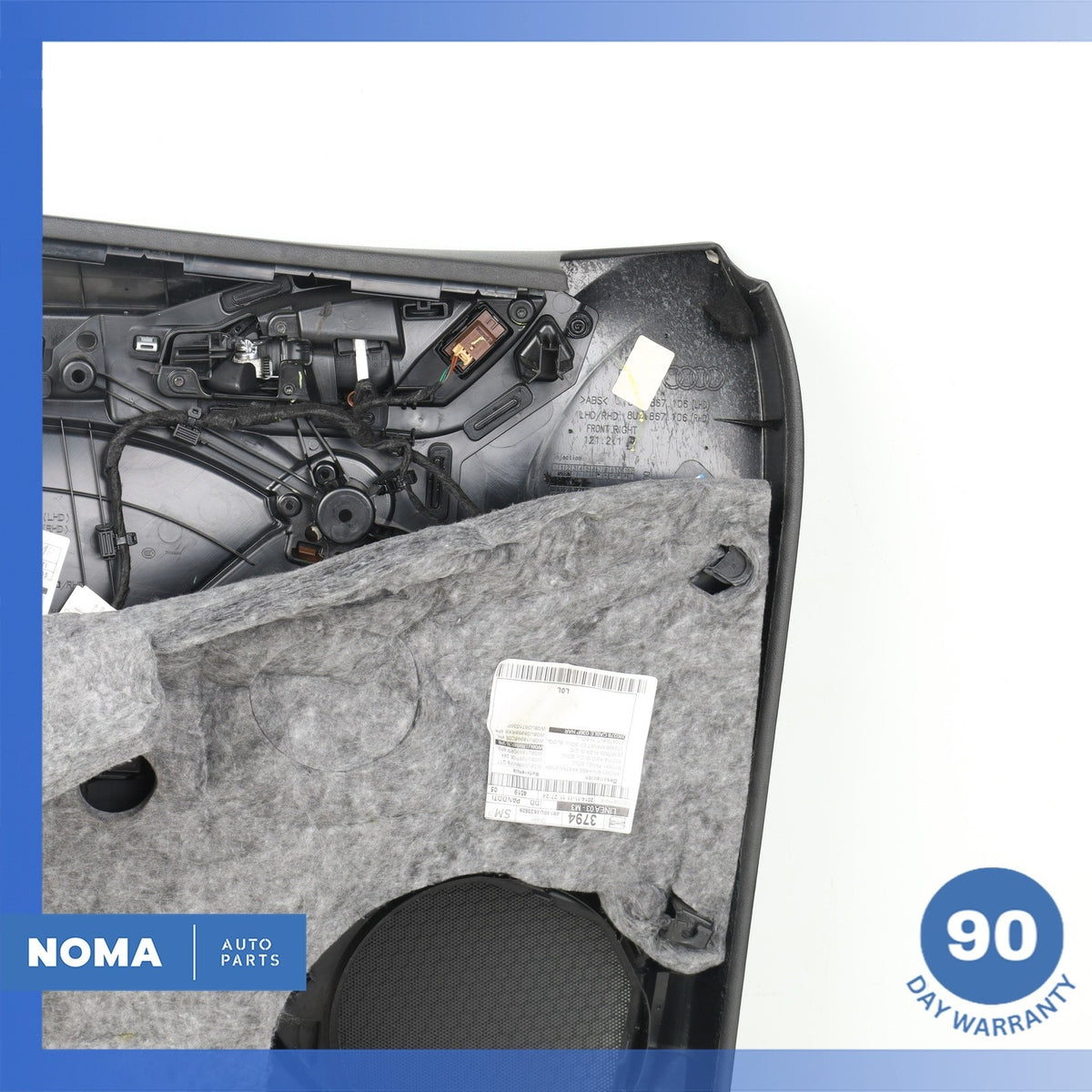 Audi 8U Q3 Front Right Side Door Panel Cover Trim Black OEM - photo 15