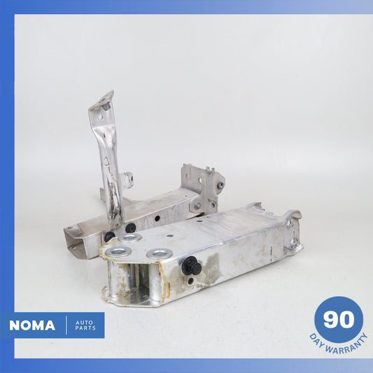11-16 BMW F10 528i Front Left & Right Bumper Reinforcement Bar Bracket Set OEM - photo 1