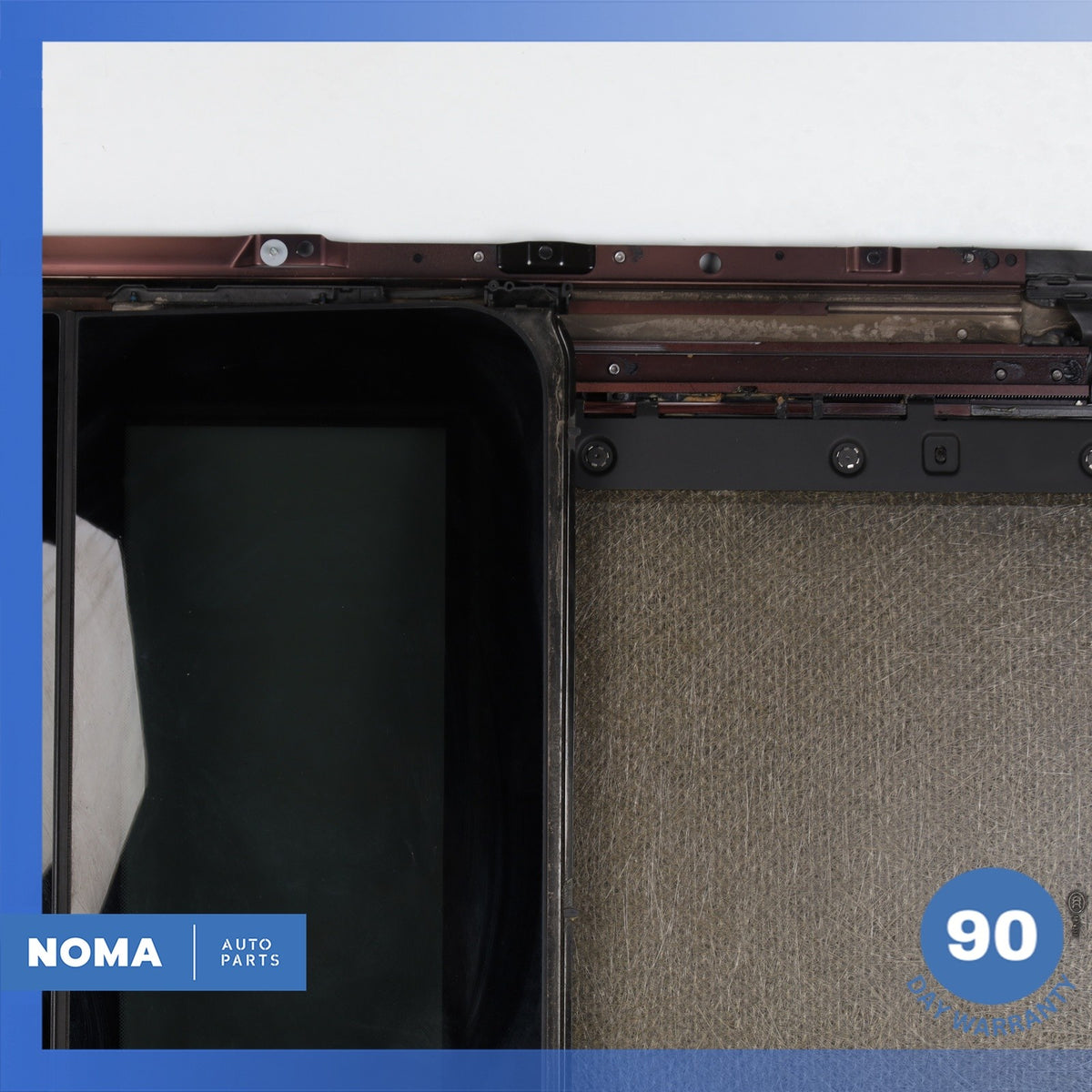 14-17 BMW F15 X5 Panoramic Sunroof Sun Roof Glass Frame 51448059025 OEM - photo 4