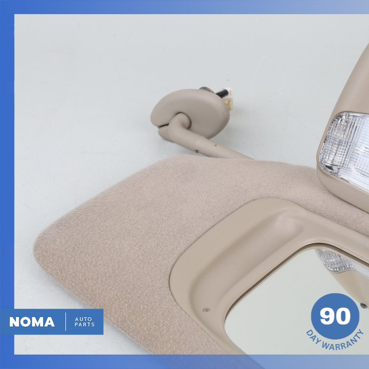 07-09 Lexus MHU33 RX400H RX350 Left Side Sunvisor Sun Visor Beige OEM - photo 6