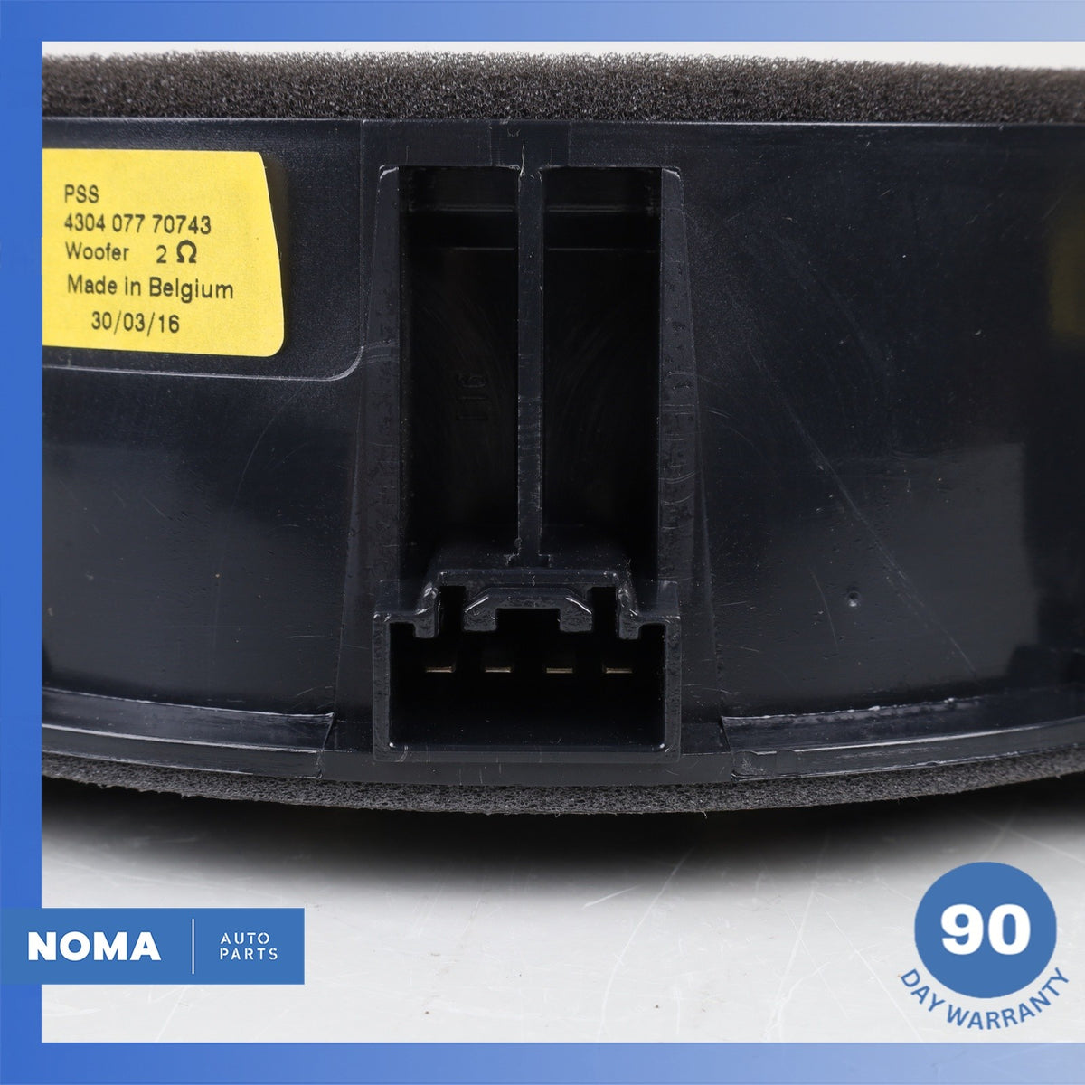 16-26 Jaguar X260 XF Front or Rear Door Audio Sound Speaker Loudspeaker Set OEM - photo 7