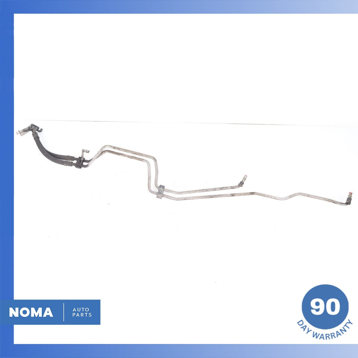 96-01 BMW E36 Z3 Inlet & Outlet Transmission Oil Cooler Line Hose Set OEM 65k - photo 1