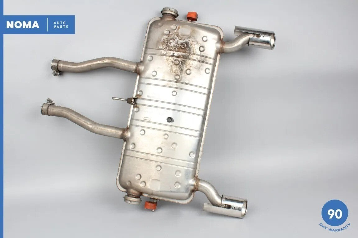 07-09 Jaguar X150 XK Rear Exhaust Muffler Assembly w/ Tips 6W835K244AH OEM - photo 7