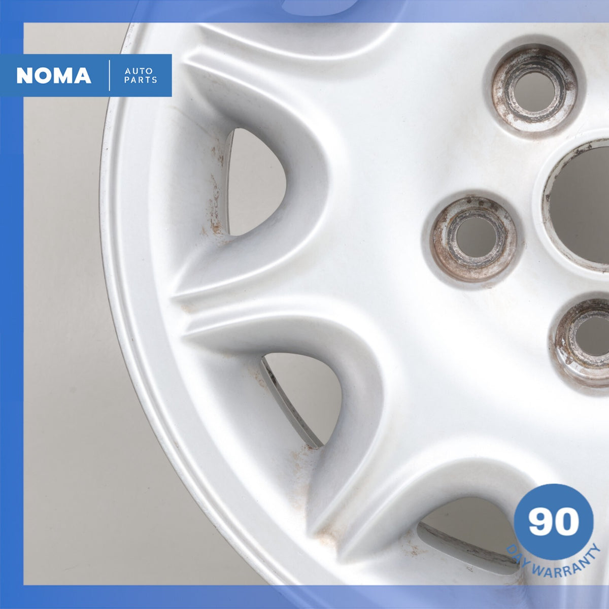 98-03 Jaguar X308 XJ8 Starburst 7 x R16 16" Wheel Rim Silver MNC6113AA OEM - photo 5