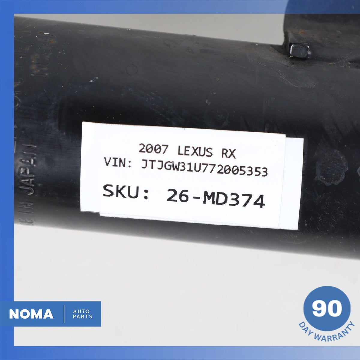06-08 Lexus MHU33 RX400h Rear Left Shock Absorber Coil Strut KYB - photo 15
