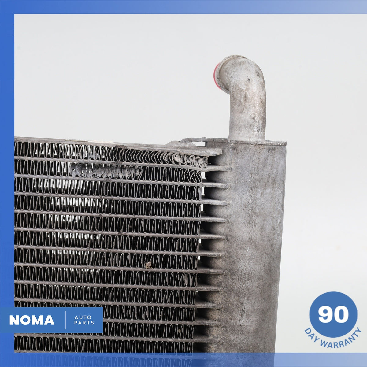 18-23 Range Rover L560 Velar F-Pace Right Auxiliary Intercooler Radiator OEM 92k - photo 14
