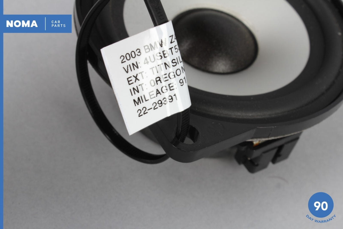 03-08 BMW Z4 E85 E86 Front or Rear Hi-Fi Stereo Audio Mid Range Speaker OEM - photo 10