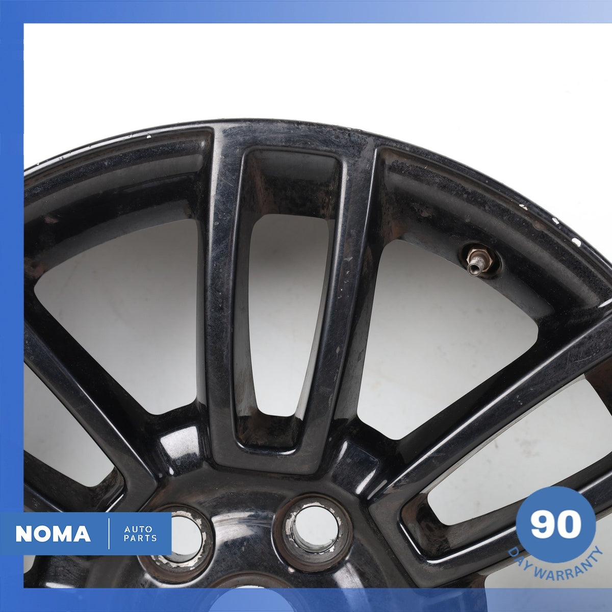 03-12 Land Rover Range Rover L322 HSE 8 x R19 19" Wheel Rim Black OEM - photo 2