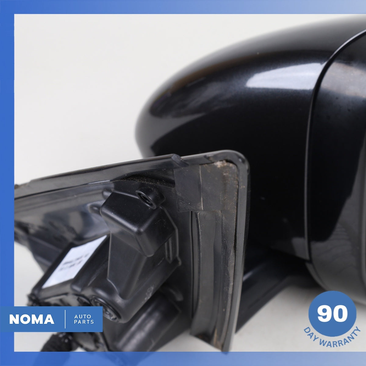 10-19 Jaguar X351 XJ XJR Right Side Rear View Door Mirror w/ Blind Spot OEM - photo 6