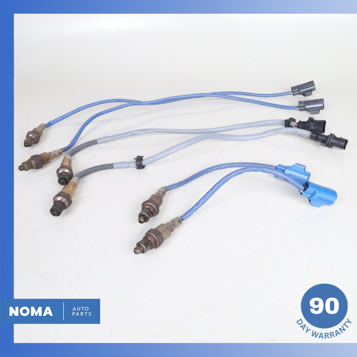 13-19 Jaguar X351 XJ Upstream Downstream Heated Oxygen Sensor Set of 6 OEM 71k - photo 2