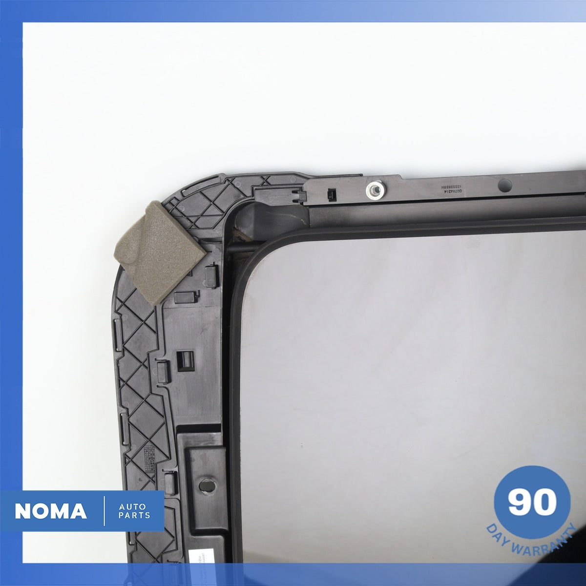 09-15 Jaguar X250 XF XFR Top Sun Roof Sunroof Track Rail w/ Headliner OEM 74k - photo 5