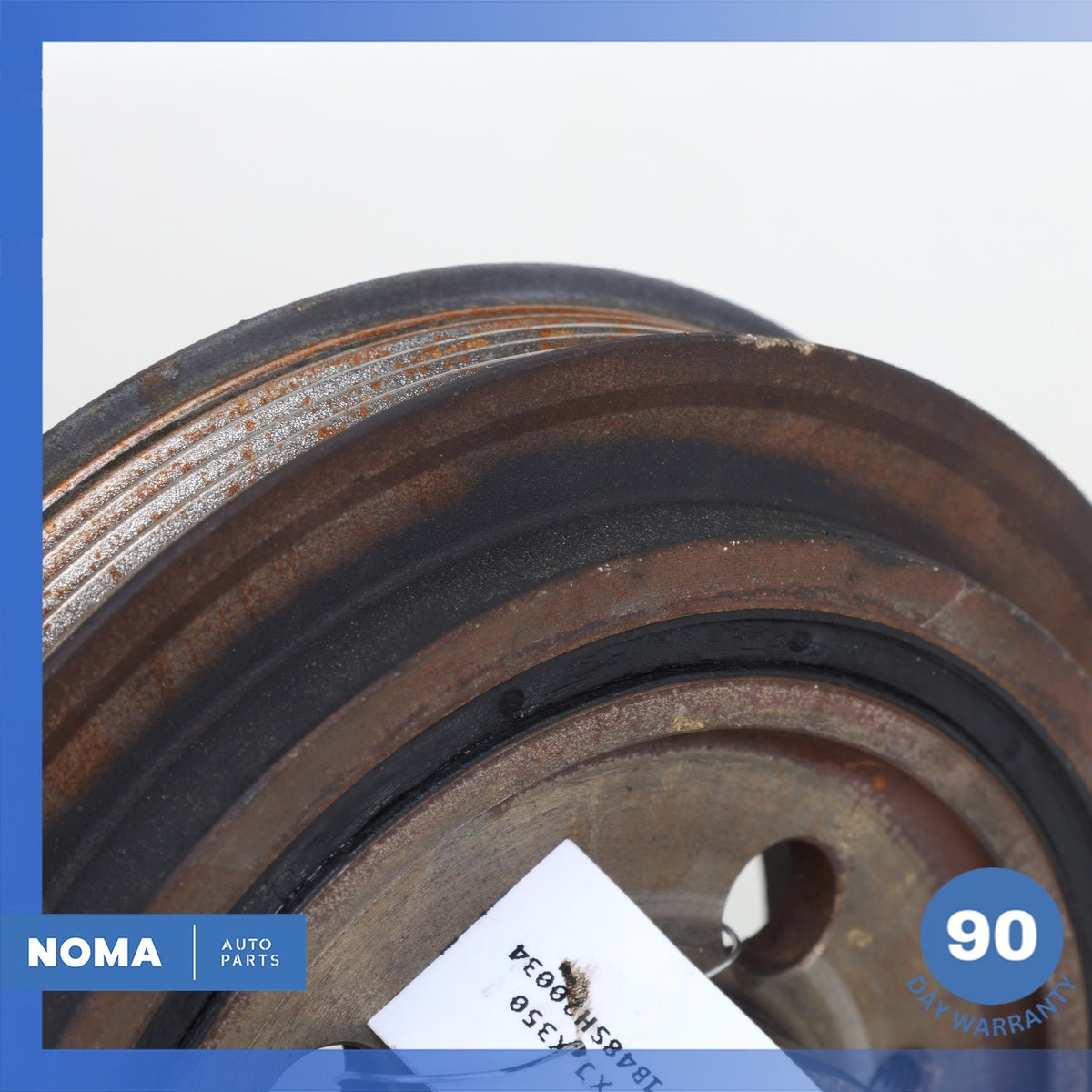 03-10 Jaguar X358 XJ8 4.2L NA Harmonic Balancer Crankshaft Pulley 2W936316DD OEM - photo 7