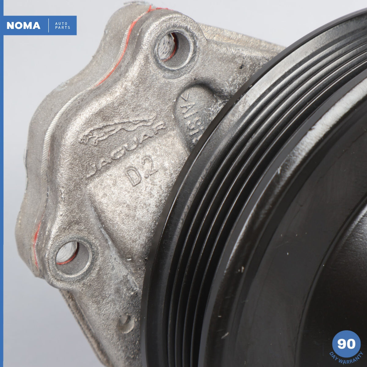 12-15 Jaguar XF X250 Engine Coolant Water Pump w/ Pulley 8W938K500BC OEM - photo 11