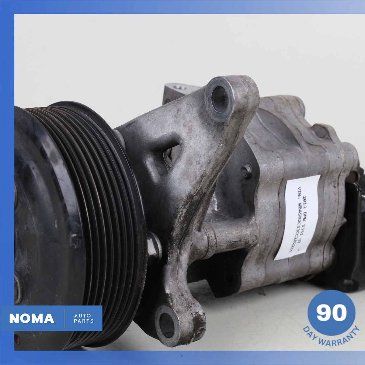 BMW F07 535i 550i GT Power Steering Tandem Pump w/ Pulley 32416794350 OEM - photo 4