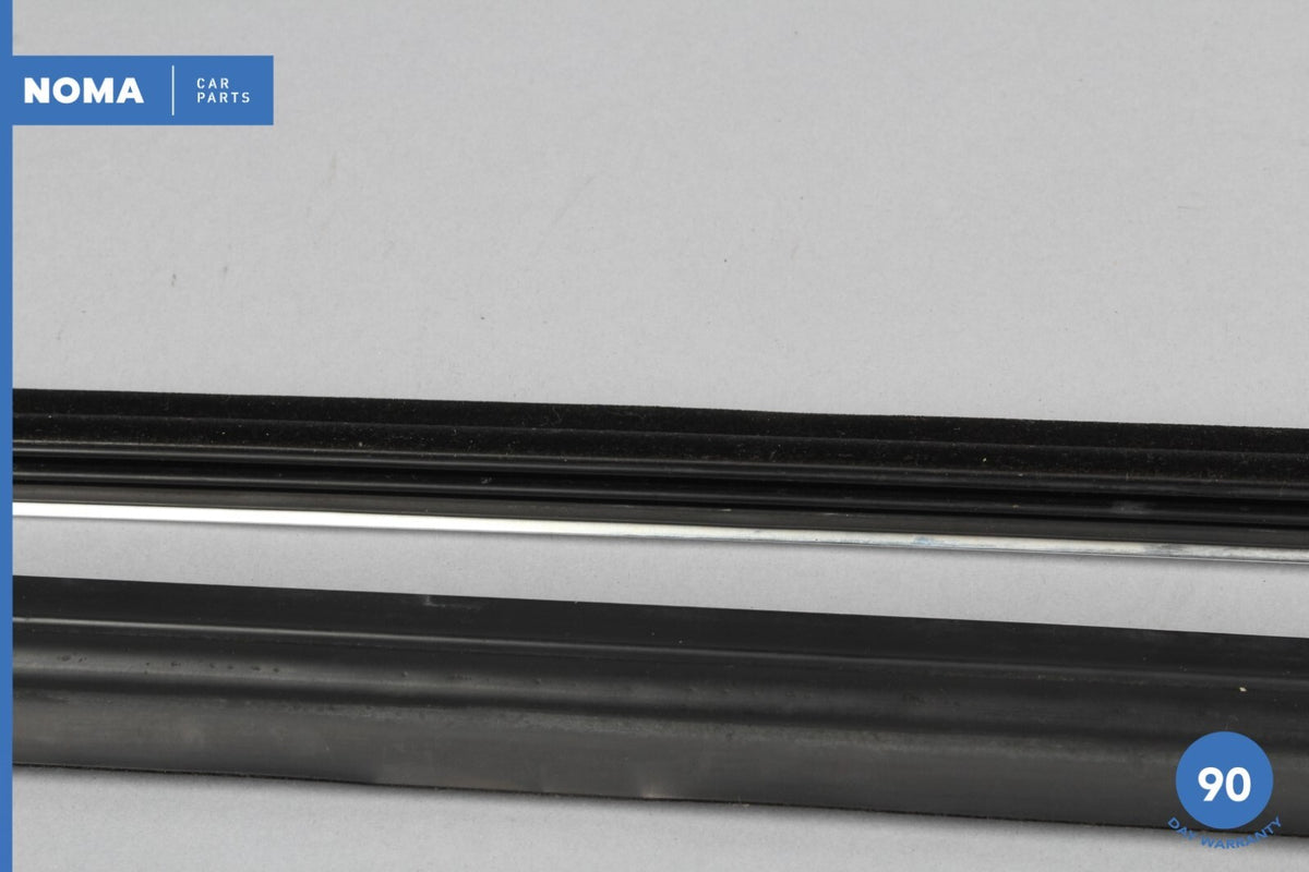 00-08 Jaguar S-Type X204 Rear Left Side Door Window Seal Set of 2 OEM - photo 10