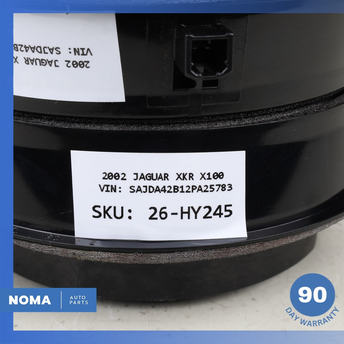 04-09 Jaguar X350 XJ8 XJR VDP Interior Audio Sound Tweeter Speaker Set OEM - photo 9