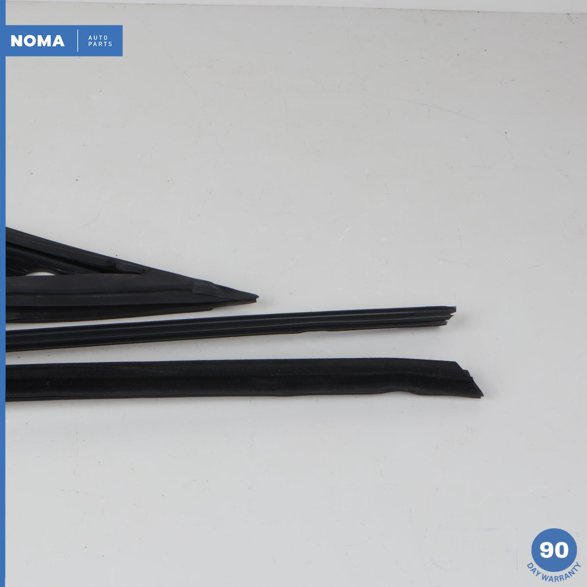 03-08 BMW E85 Z4 Right Passenger Door Window Weather Strip Seal Set of 2 OEM - photo 9