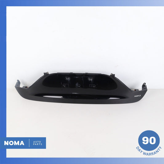 13-17 Lexus USF40 LS460 Trunk Boot License Plate Panel Shell Black OEM - photo 1
