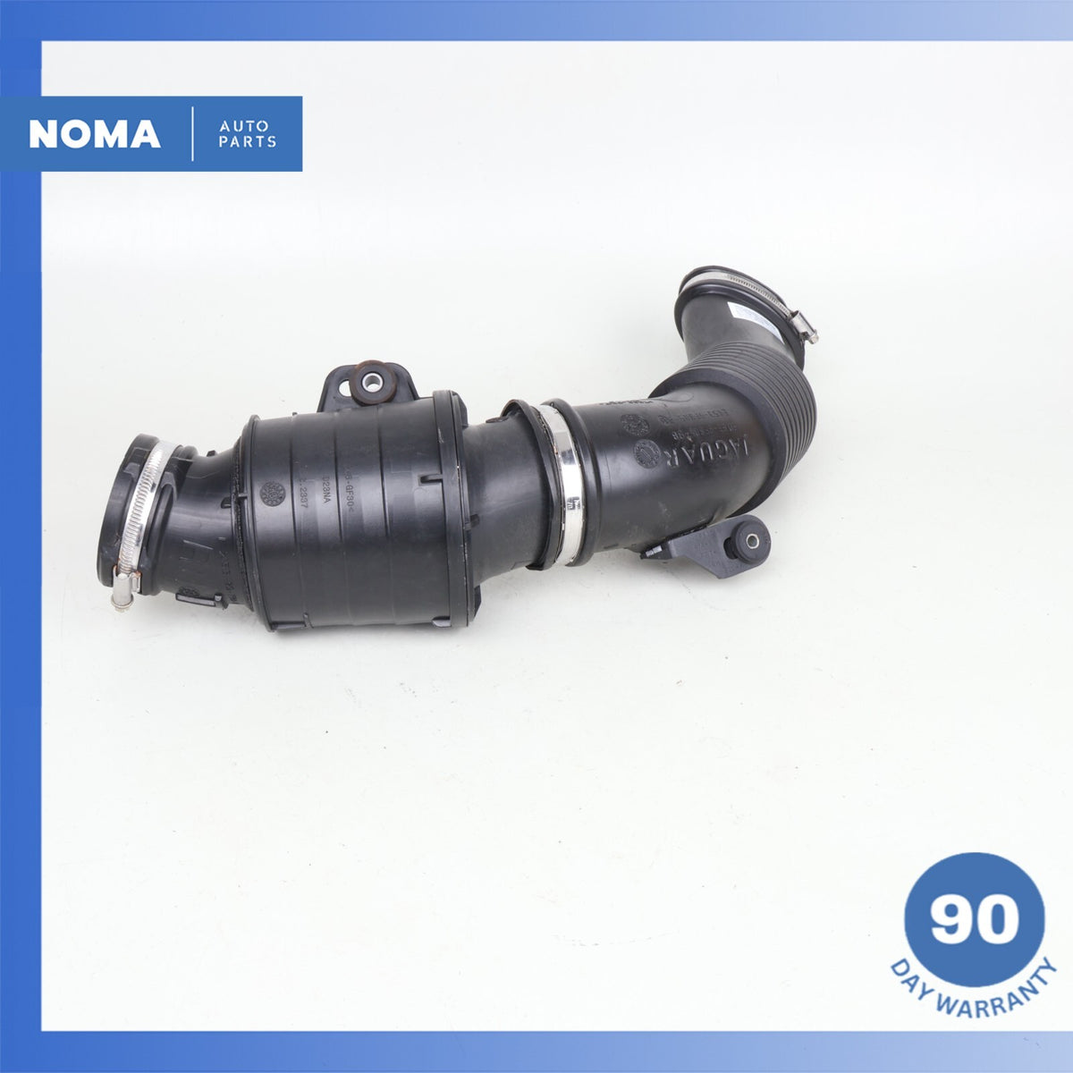 14-21 Jaguar X152 F-Type Right Side Intake Resonator Duct Tube Hose OEM 35k - photo 6