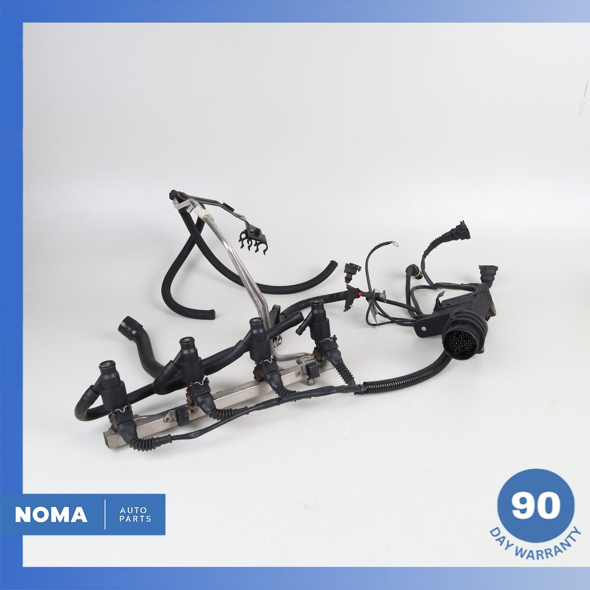 96-99 BMW E36 Z3 1.9 Engine Motor Fuel Injector Rail w/ Injectors & Harness OEM - photo 2
