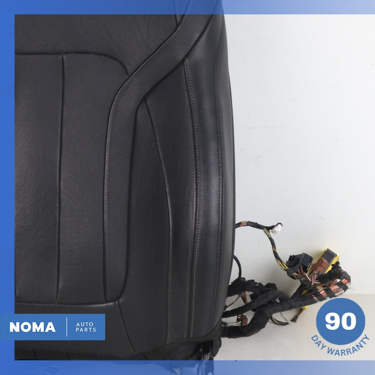 16-19 BMW G12 740i 530e Front Left Driver Seat Upper Cushion Black OEM 76k - photo 3