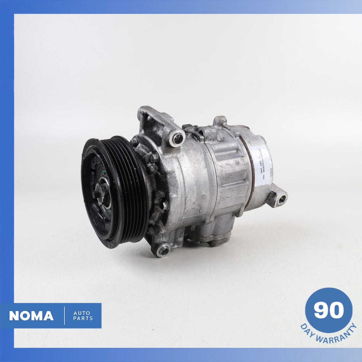 08-18 Audi 8UB 8UG 8J3 8J9 Q3 A3 TT S3 AC A/C Air Conditioning Compressor OEM - photo 2