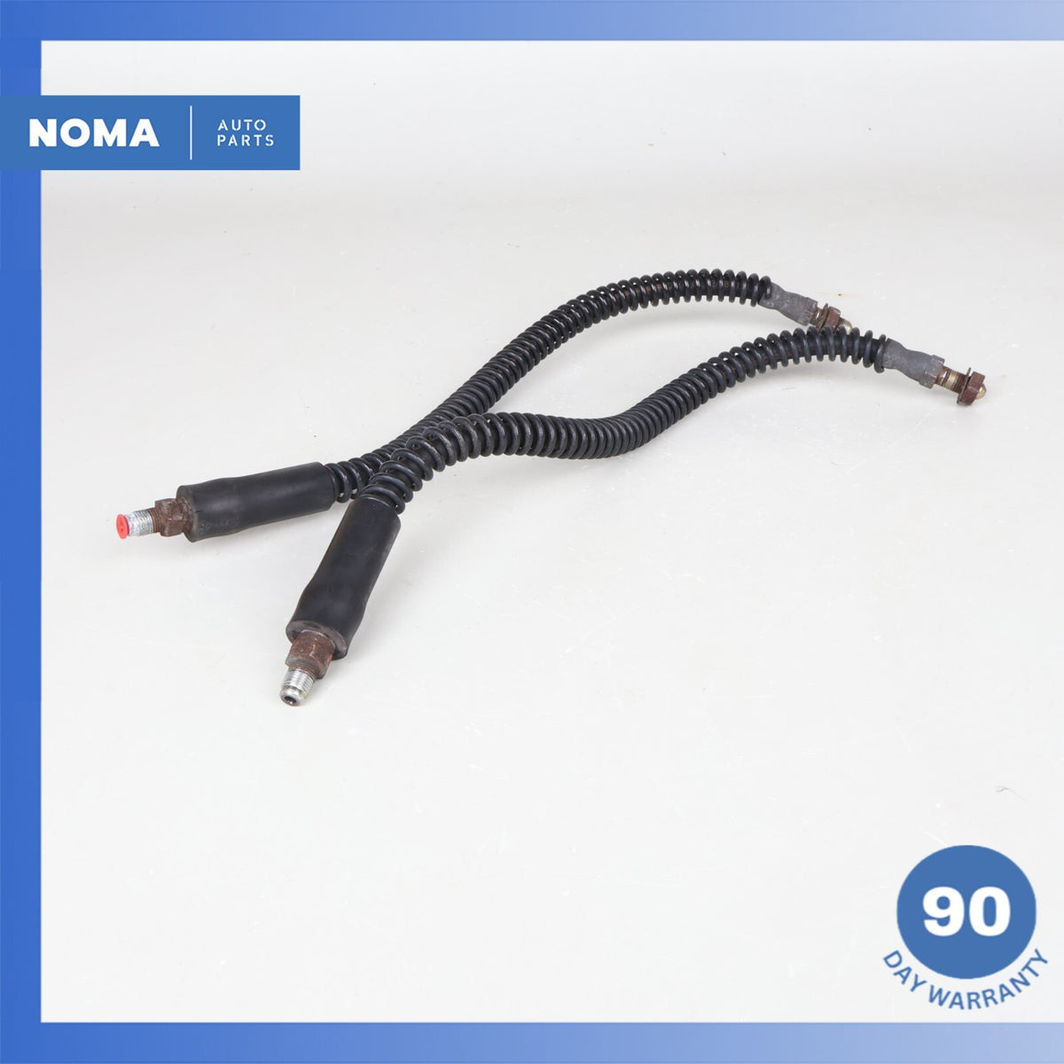 98-06 Jaguar X100 XK8 Front Left & Right Side Flexible Brake Line Set of 2 OEM - photo 1