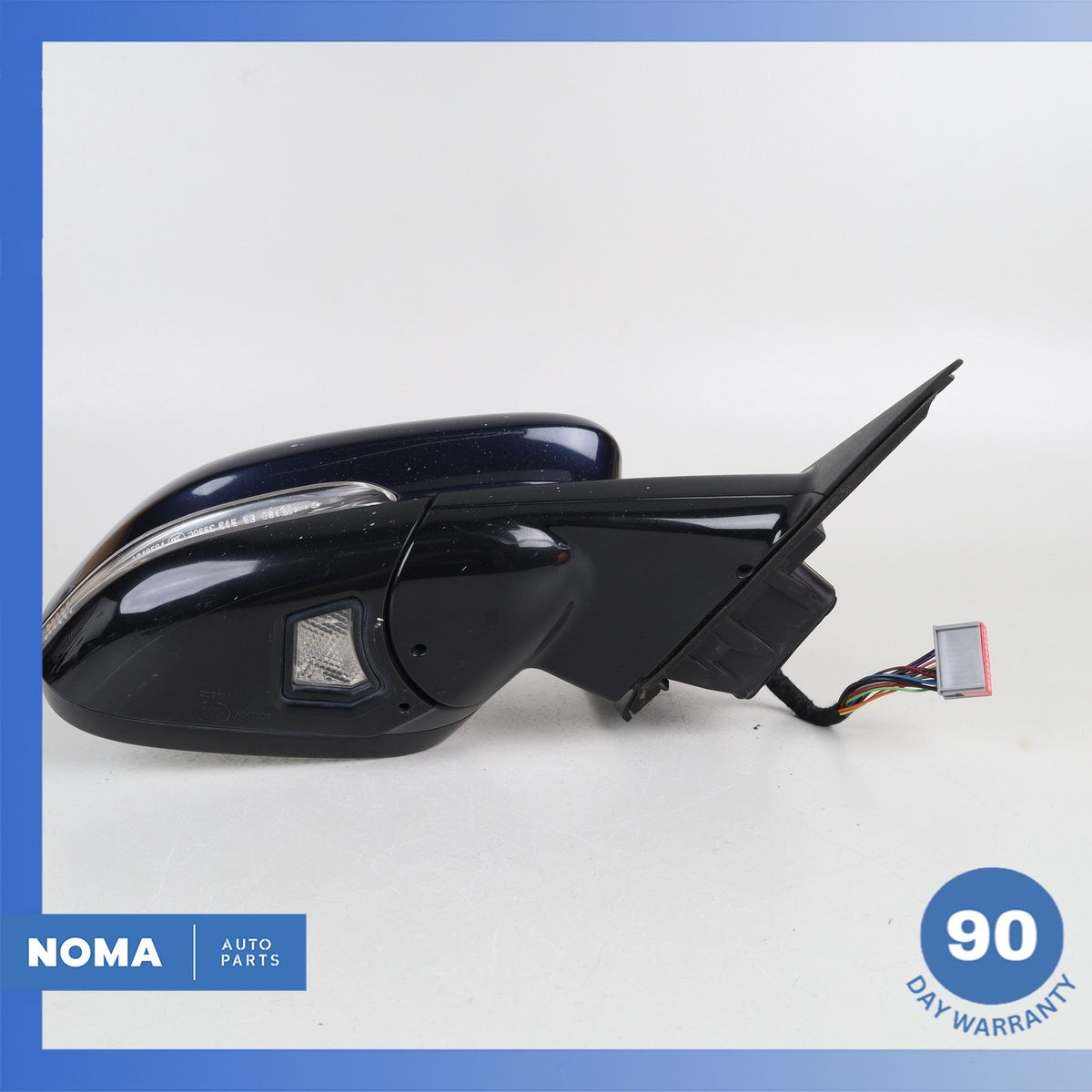 17-19 Jaguar X760 XE Right Side Rear View Door Mirror Blue OEM - photo 8
