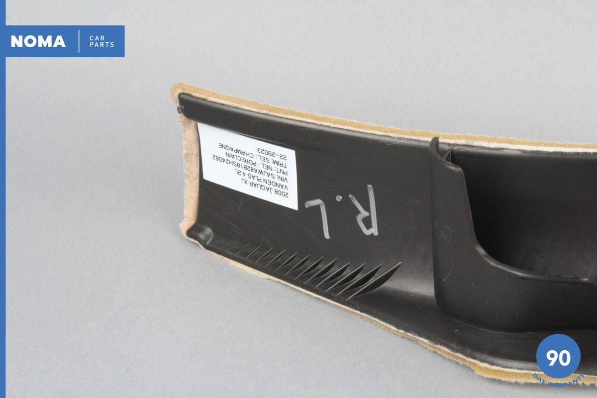 05-09 Jaguar XJ8 LWB X358 Rear Left Driver Side Lower C Pillar Trim SEL OEM - photo 10