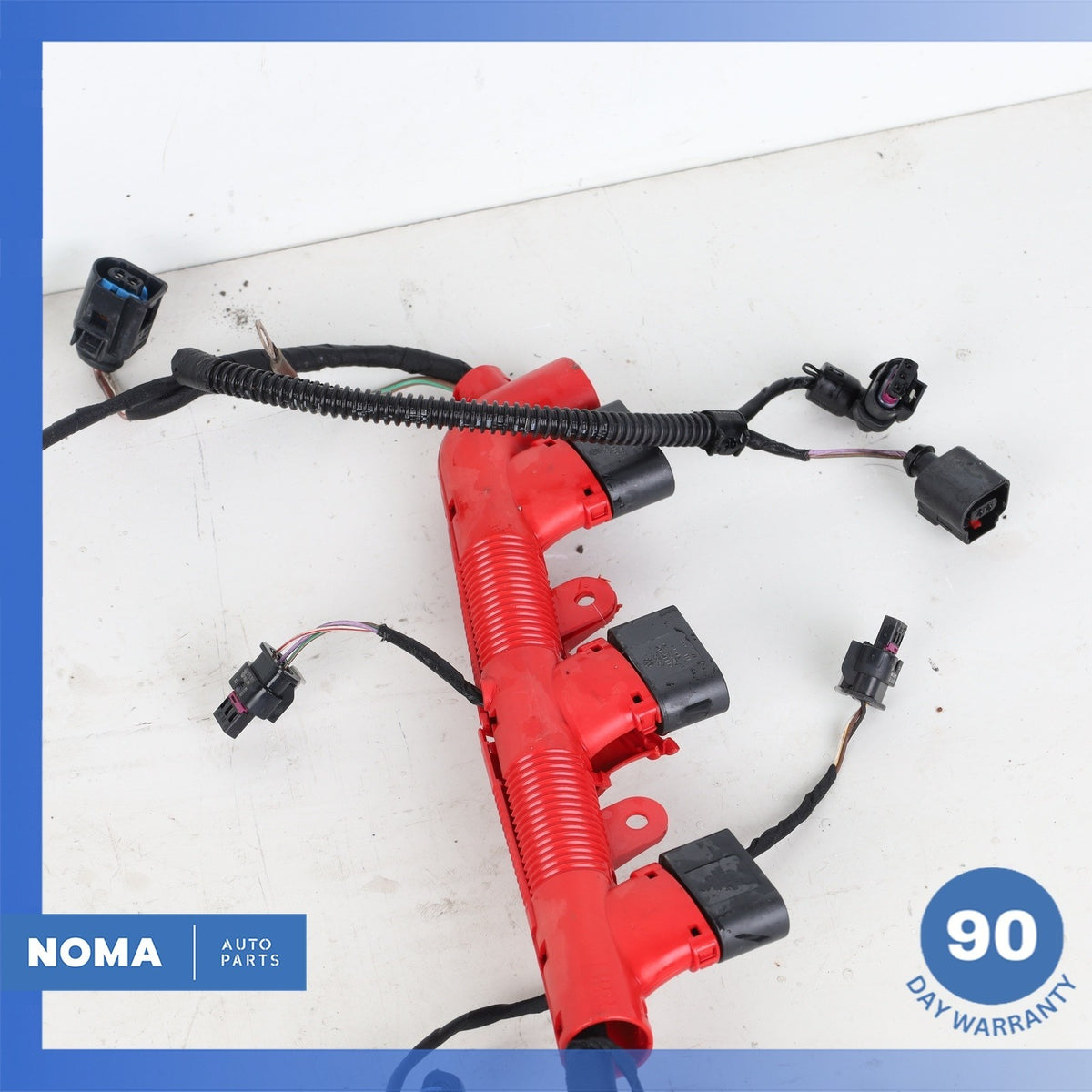 17-19 Audi 4M Q7 3.0L Quattro Engine Motor Wire Wiring Harness 06E971595AB OEM - photo 16
