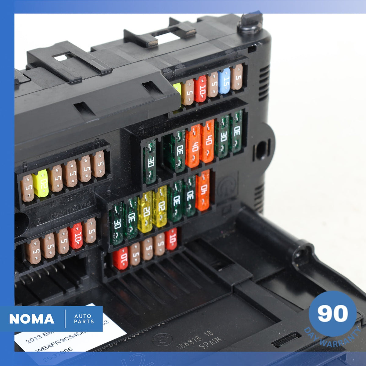 2013 BMW F10 550i Front Relay Fuse Box 61149252815 OEM - photo 2